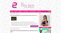 Desktop Screenshot of blogestilosocial.com